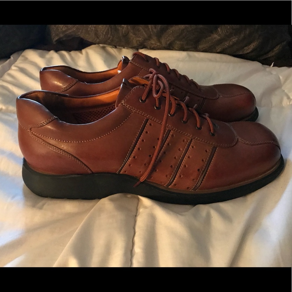 Nunn Bush Walnut/Tan Dress Oxford Size 13 Shoes